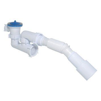 Сифон Waterstal А-82589 для душ. піддону регульов. 1 1/2&Prime; 40/50 з гнучк. трубою 13273 фото